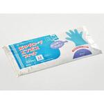 使い捨て手袋 ポリ手袋ライトフィット袋入 青 M パックスタイル PackStyle(パックスタイル)