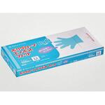 使い捨て手袋 ポリ手袋ライトフィット箱入 青 M パックスタイル PackStyle(パックスタイル)