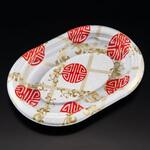 軽食容器 バイオデリカ サラエル D19BA シャオレッド リスパック リスパック