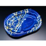 軽食容器 バイオデリカ サラエル D24B2S K-エマブルー リスパック リスパック