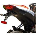 ナンバープレートブラケット、ステンレス鋼製ブラック BODIS (ボディス)