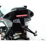 ナンバープレートホルダー ステンレススチール ブラック BODIS (ボディス)