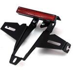 ナンバープレートホルダー ステンレススチール ブラック BODIS (ボディス)