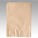 パン袋 No.216 無地未晒耐油平袋(茶) 2号 大阪ポリエチレン販売 大阪ポリヱチレン販売