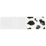 パン袋 ミシン目付OP袋 モーモー柄(黒) 大阪ポリエチレン販売 大阪ポリヱチレン販売