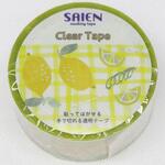 ラッピング用品 マスキングテープ SAIEN レモン 20mm×3m カミイソ産商 カミイソ産商