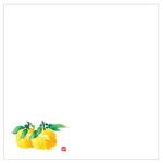 敷紙 耐油天紙 4寸 No.0031 柚子 カミイソ産商 カミイソ産商