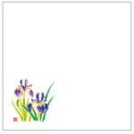 敷紙 和紙5寸懐紙 No.7268 あやめ カミイソ産商 カミイソ産商