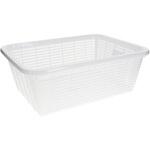 抗菌脱衣カゴ ホワイト 三和製作所