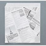 耐油紙バーガー袋(ヨーロピアン柄)ブラック 大阪ポリエチレン販売 大阪ポリヱチレン販売