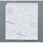 耐油紙バーガー袋(レシピ柄)グリーン 大阪ポリエチレン販売 大阪ポリヱチレン販売