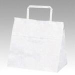 紙手提げ袋 ラッピーバッグNo.10 晒無地 福助工業 福助工業
