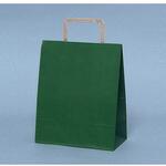 紙手提袋 SS-1 グリーン 平紐 福助工業 福助工業
