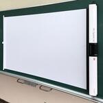 スクリーン (ホワイトボード兼/マグネット式) エスコ