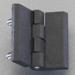 ねじ付フラットヒンジ (樹脂製) エスコ