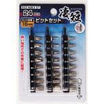 24PCS凄短ビットセット トップマン