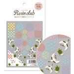 【レジンクラブ】鶴亀と和柄 イングカワモト