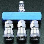 3連 エアーカップリング エスコ