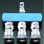 3連 エアーカップリング エスコ