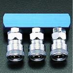 3連 エアーカップリング エスコ