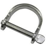 ねじ式ワイドシャックル (ステンレス製) エスコ