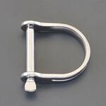 ねじ式ワイドシャックル (ステンレス製) エスコ