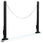 カーポール ベーシックタイプ (ブラック) TOKO[建材]