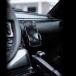 スマホホルダーキット 左ハンドル用 ブラック アイエルモータースポーツ