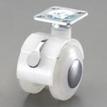 キャスター (ツインホイール・ブレーキ付き) エスコ