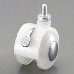 キャスター (ツインホイール・ブレーキ付き) エスコ