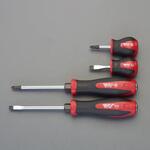 ドライバー (+ -/貫通柄) エスコ