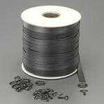 平ゴムロープ (ドラム巻/金具付き) エスコ