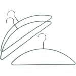 すべらないハンガー アニマーレオーバル サワフジ