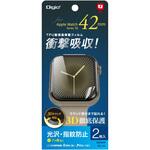 SMW-AW421TFLS AppleWatch42mmTPUフィルム/光沢指紋防止 ナカバヤシ