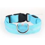 充電式LEDライト首輪ブルー デジタルランド