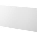 ウォールプリントスチールパネル タワー L 石こうボード壁対応 ホワイト 山崎実業