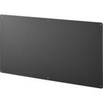 ウォールプリントスチールパネル タワー L 石こうボード壁対応 ブラック 山崎実業