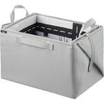 プレイマットにもなるおもちゃ収納 タワー ライトグレー 山崎実業