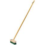 PRO化繊デッキブラシ30 竹合板柄 日本クリンテック