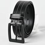 ベルト おしゃれ 革 メンズ レディース おしゃれ 紳士 バイク バックル カジュアル ブラック RIDEZ(ライズ)