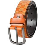 RWY2227-BR ベルト 柄 バイク おしゃれ 紳士 作業 ブラウン RIDEZ(ライズ)