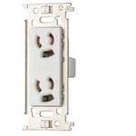 コンセント(2クチ・抜け止め) エスコ