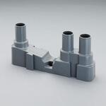 フェンス用スタンド (直線・直角・カーブ) エスコ