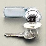 サイドバーロック (錠付 亜鉛ダイカスト) エスコ