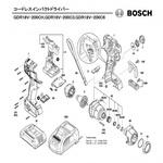 部品 コードレスインパクトドライバー GDR18V-200Cシリーズ BOSCH