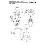 部品 コードレマルチスクリーナー GAS18V-10LPH型 BOSCH(ボッシュ)