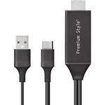 USB-Cコネクタ HDMIミラーリングケーブル PGA