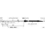 パイプ内面タイプ温度センサ Model 344 安立計器