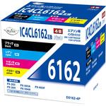 E6162-4P 汎用インクカートリッジ エプソン対応 IC61/62 タイプ 日本ナインスター