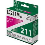 B211M 汎用インクカートリッジ ブラザー対応 LC211タイプ 日本ナインスター